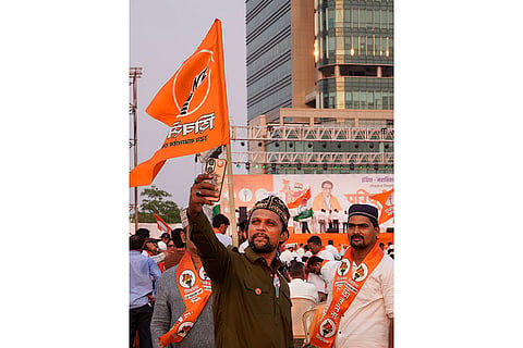 Mahavikas Aghadi rally